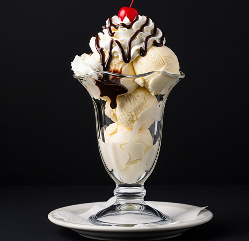White Chocolate Sundae 