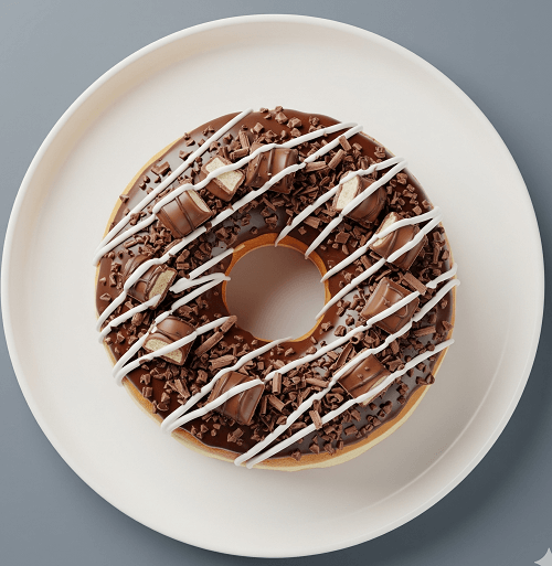 Kinder Loaded Doughnuts 