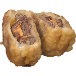 Battered Hamburger Roll 