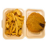 Battered Cheeseburger 