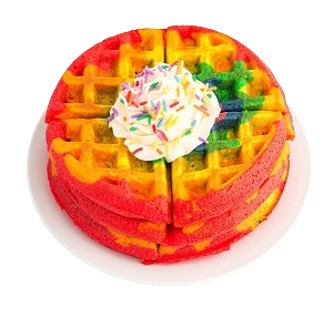 Rainbow Waffle 